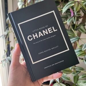 1 Left! CHANEL Monochrome Fashion Book Home Decor
